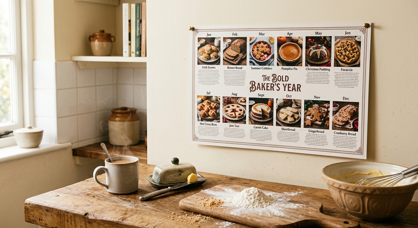 The Bold Baker's Year Seasonal Calendar