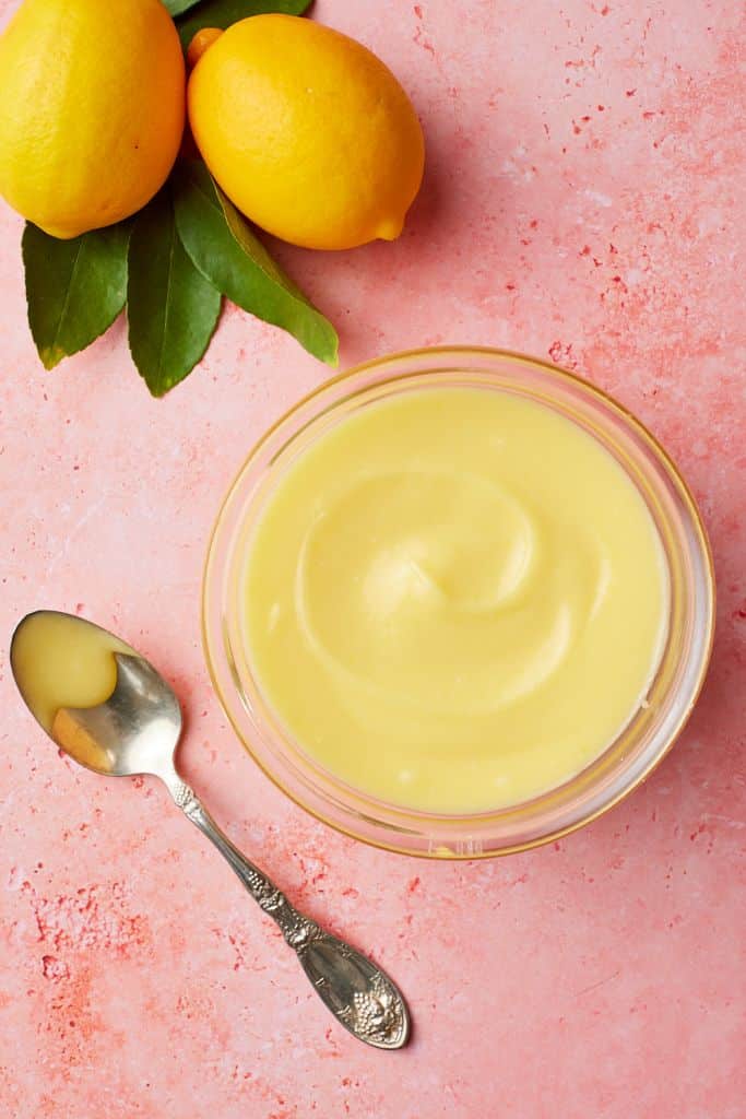 Homemade microwave lemon curd